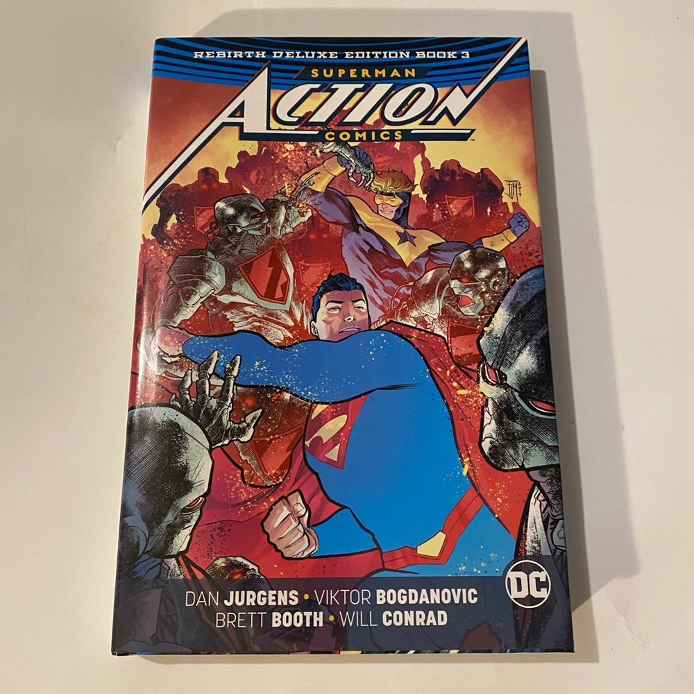 Superman Rebirth Deluxe Edition Book 3